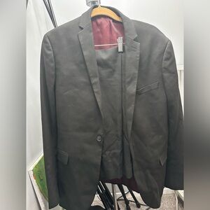 Topman Black Men's Suit Supr Skinny